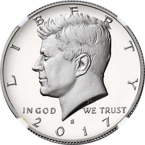 1992 P John Kennedy Half Dollar With 2x2 Snap from Mint Set Combined Shipping 