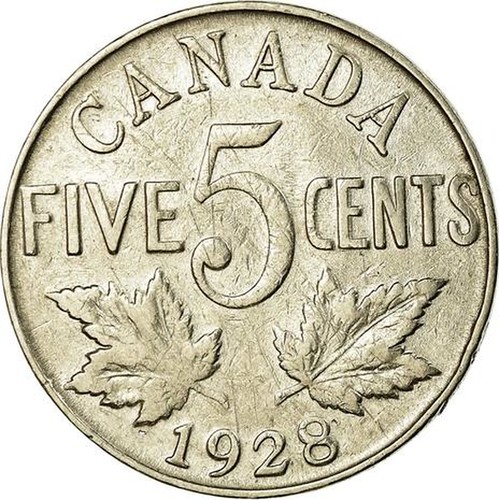 5 cents Details about   1927 ~ CANADA NICKEL   ~ GEORGE V ~ F12 Condition ~ CLEARANCE PRICED!!!