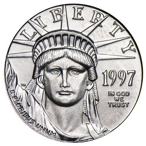 2001 1/10 oz Platinum American Eagle BU SKU #4886 