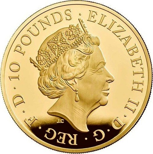 Great Britain Gold 10 Pounds 