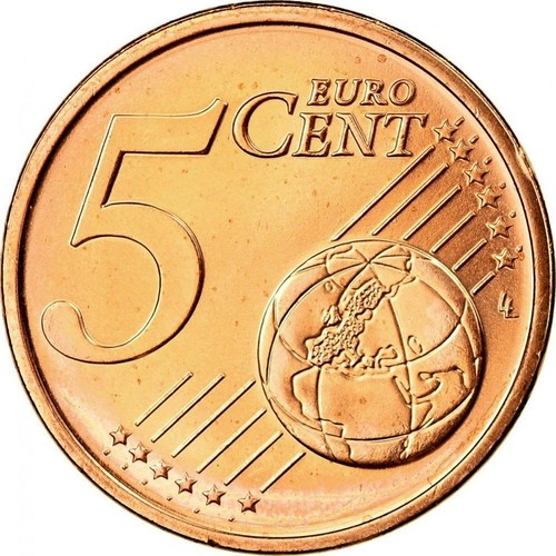 Irish 5 Euro Cent