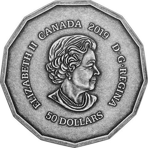 Canadian Silver 50 Dollars 