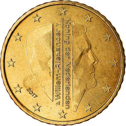 1 Euro - Willem-Alexander (2nd map) - Netherlands – Numista