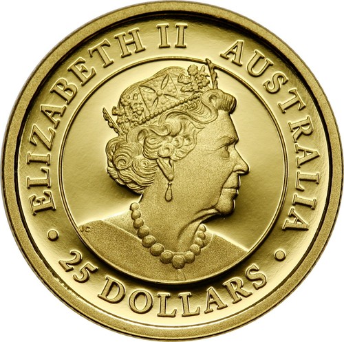 Australian 1/4 Oz Gold 25 Dollars 