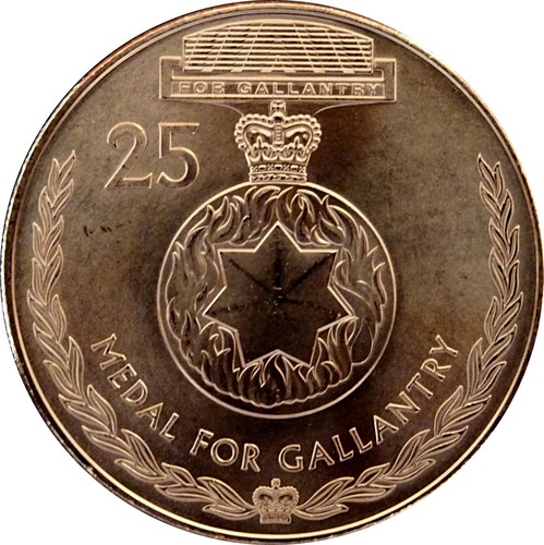 Medal for Gallantry UNC Legend of the Anzac 2017 Australia 25 Cent Anzac Coin 
