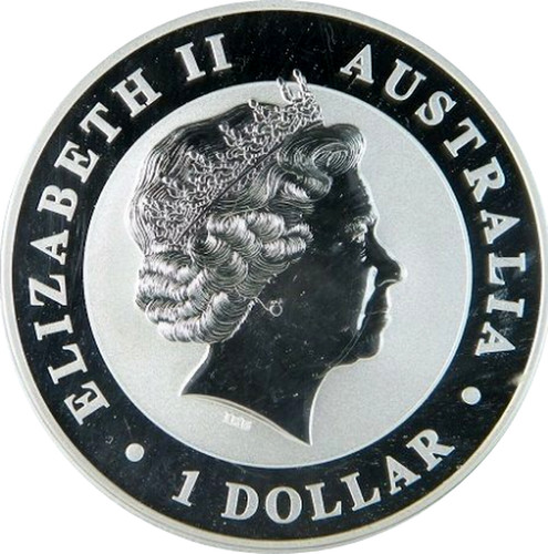 2005 Australia $1 1oz Fine Silver Kookaburra NGC MS69 