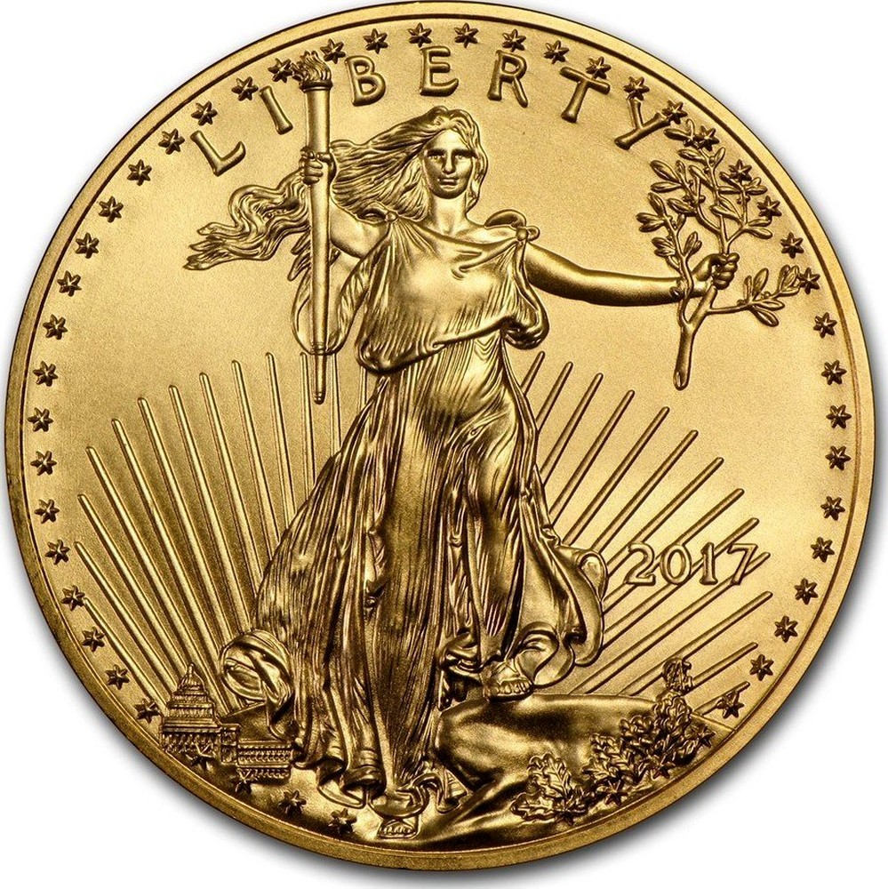 USA 1 Oz Gold 50 Dollars 