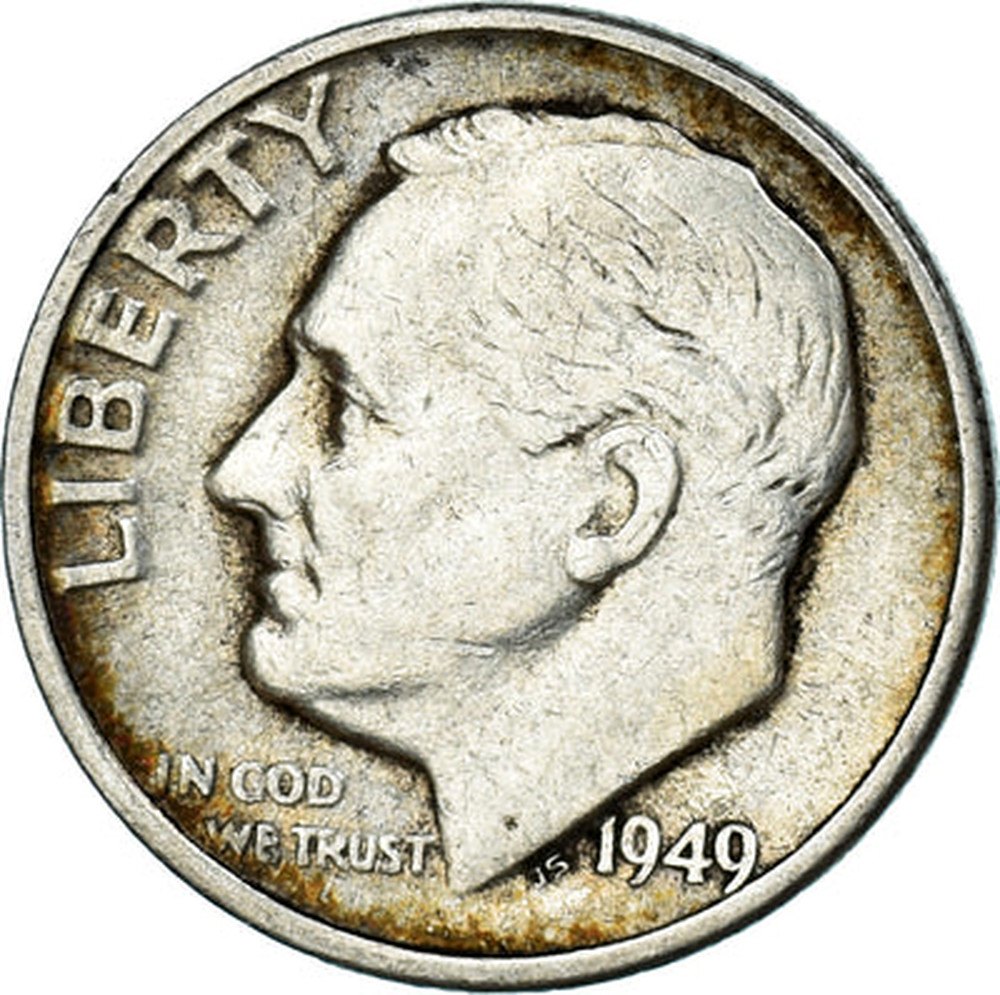 USA Silver One Dime 