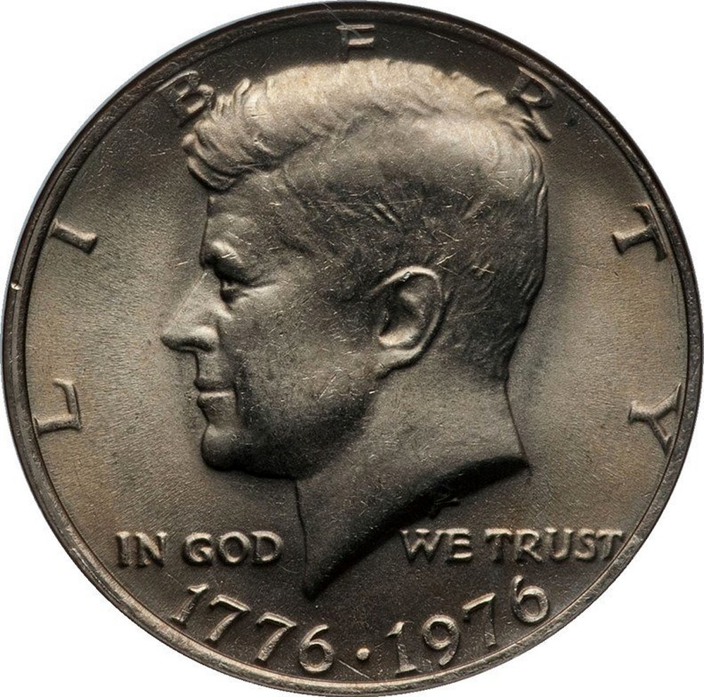 Details about   NEW JFK Bicentennial Half Dollar Stainless Steel Coin Money Clip 13168 