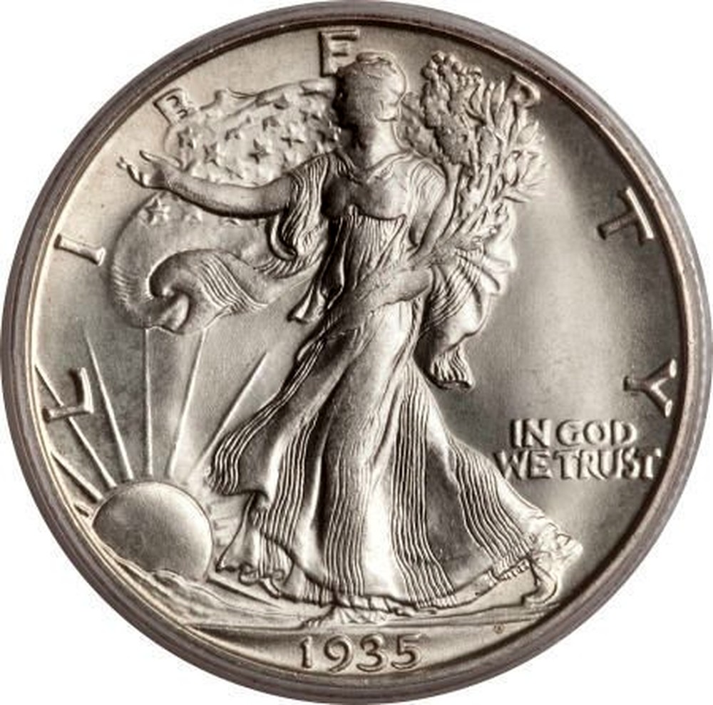 1916-1947 Walking Liberty Half Dollar 90% Silver 50C VF/XF