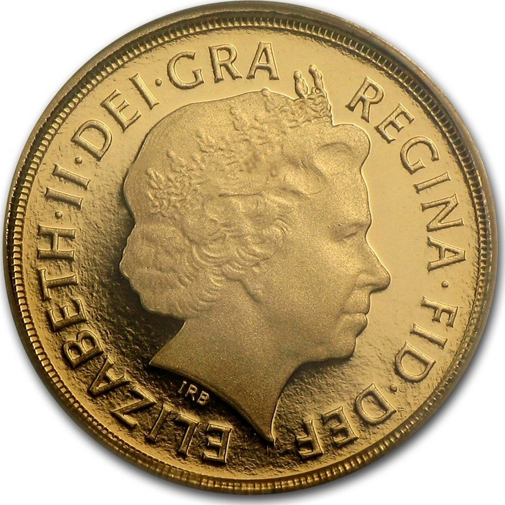 Great Britain Gold 1/4 Sovereign 