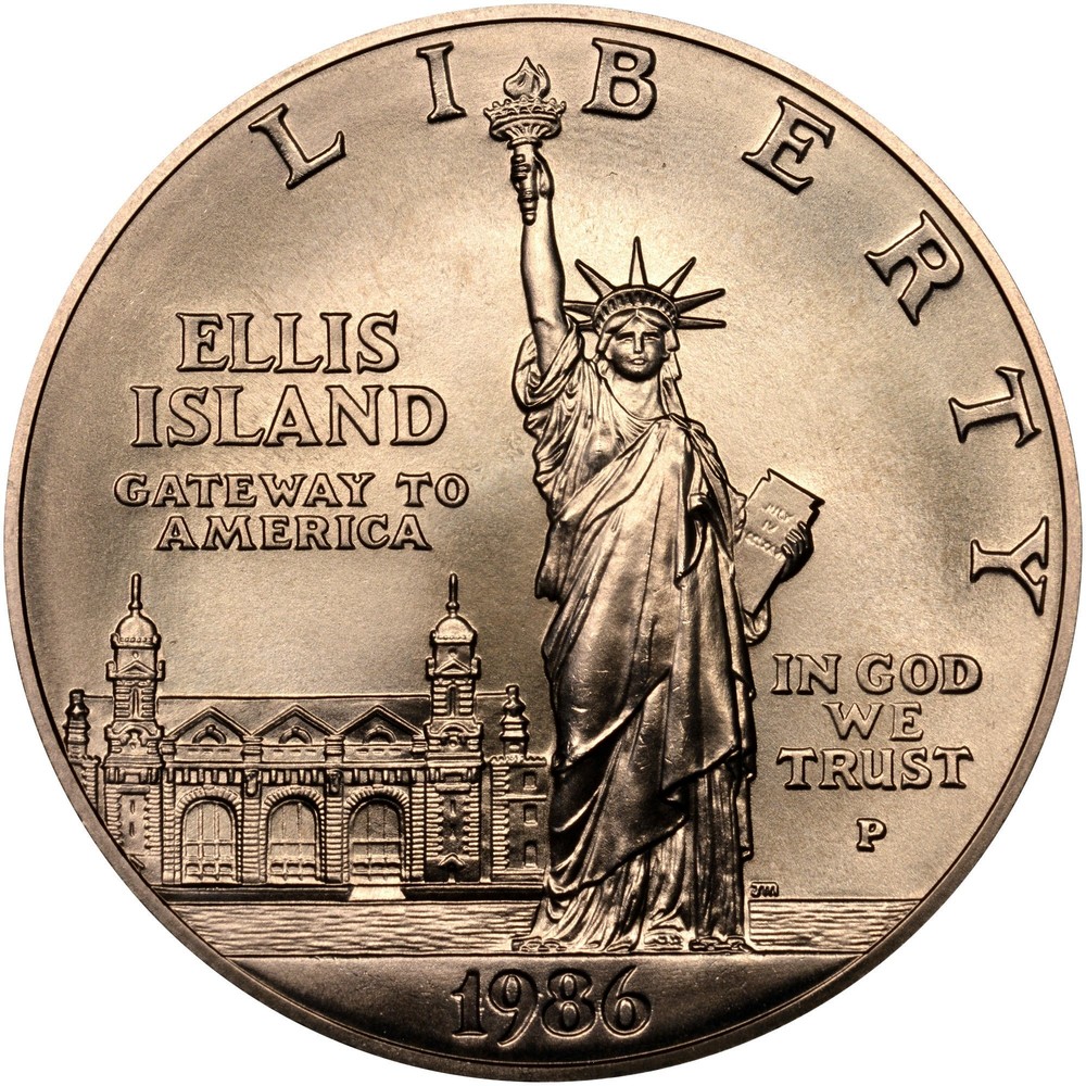 1986 S $1 Statue Of Liberty Centennial Commemorative Silver Dollar NGC PF69 UC 