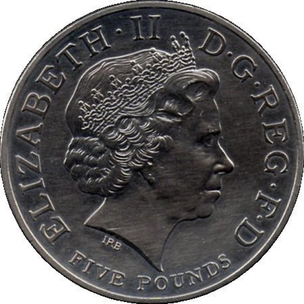 Great Britain Silver Five Pounds 