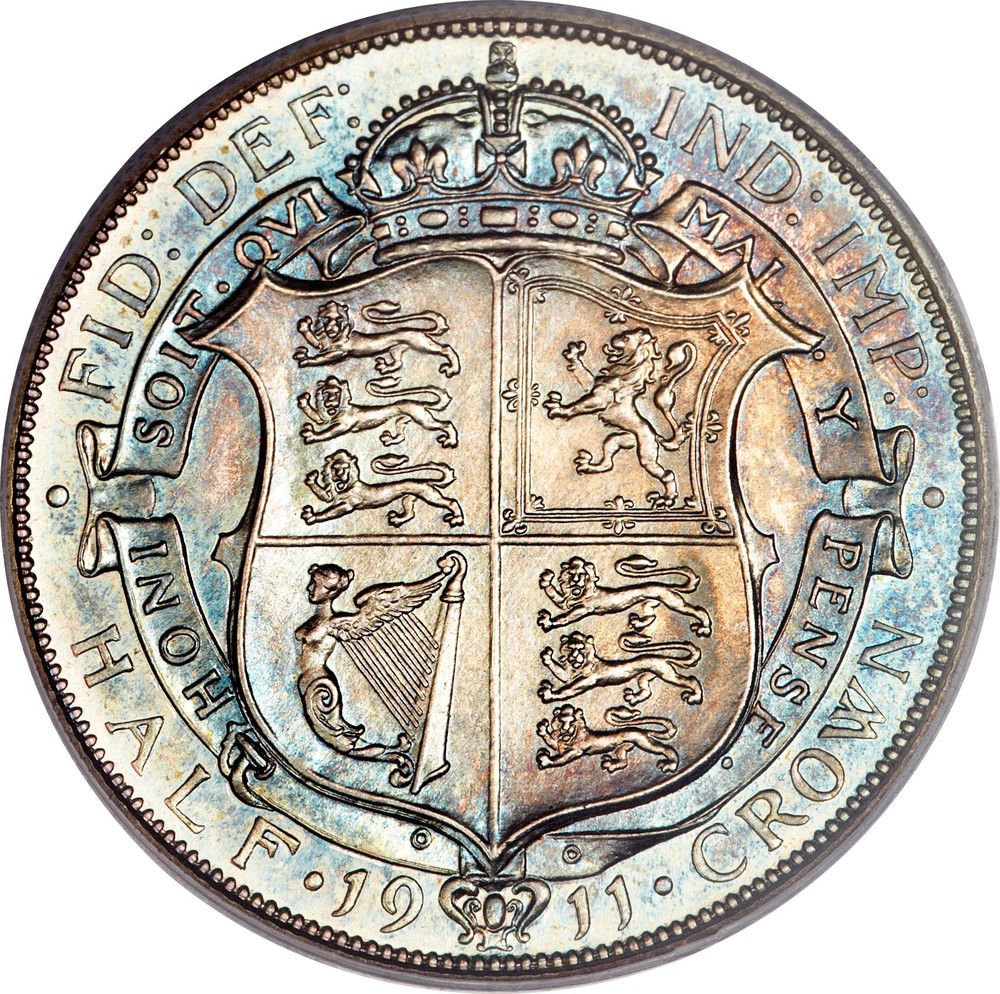 個数限定販売 イギリス 1819年 Half Crown ＠１１ 硬貨