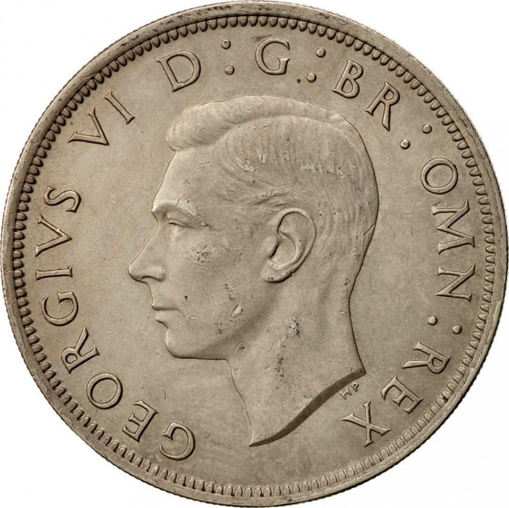 Great Half "George VI" 1947-1948 coin value 866 | coinscatalog.NET