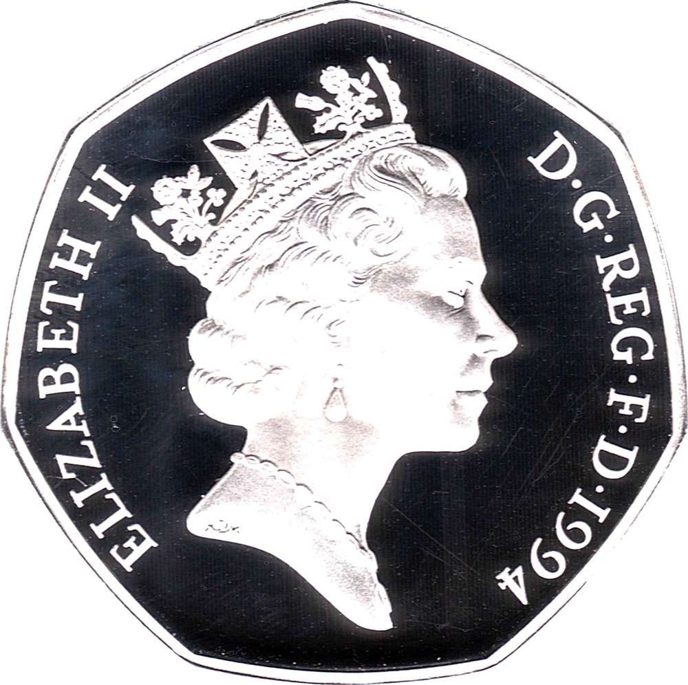 Great Britain Gold 50 Pence