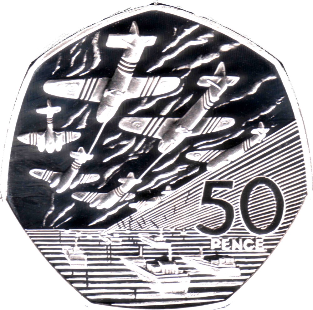Great Britain Gold 50 Pence