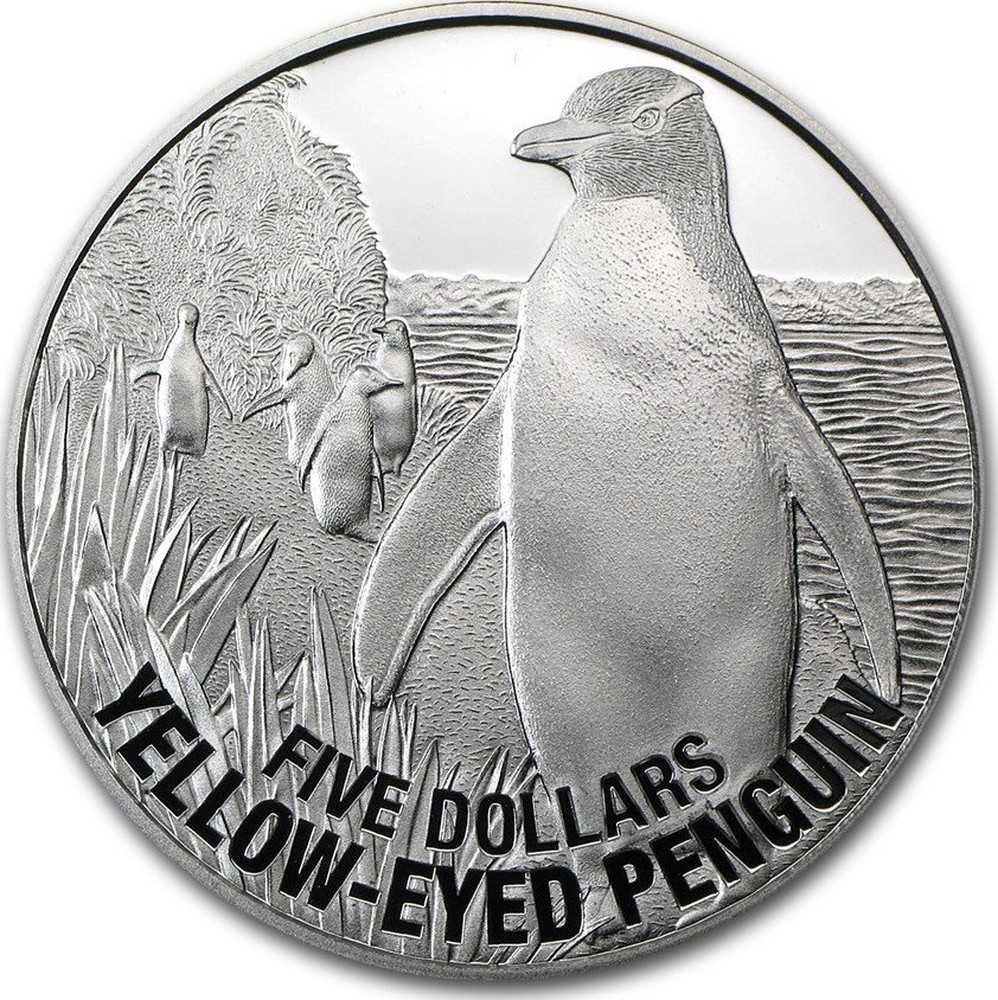 New Zealand Silver One Dollar 