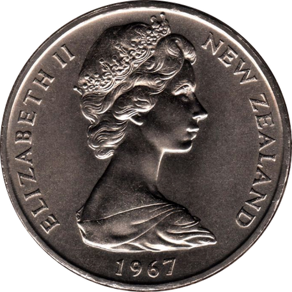 New Zealand One Dollar Decimalization Commemorative 1967 Coin Value New Zealand One Dollar Decimalization Commemorative 1967 Coin Value