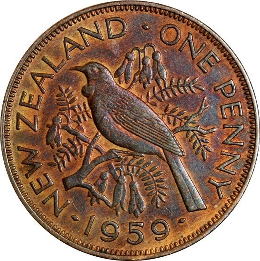 New Zealand One Florin 