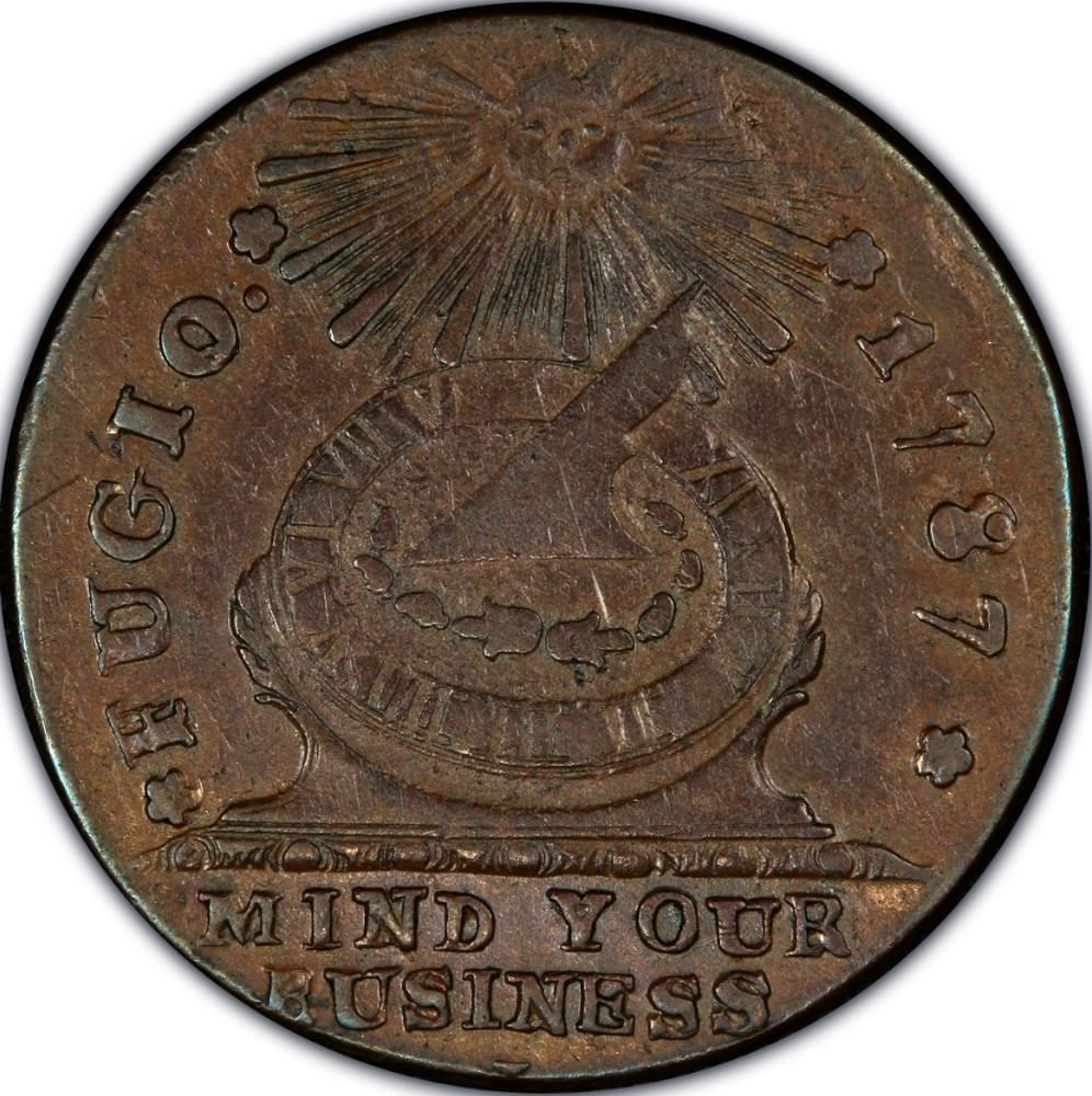 USA Cent Fugio Cents 1787 coin value KM# EA31.4 | coinscatalog.NET