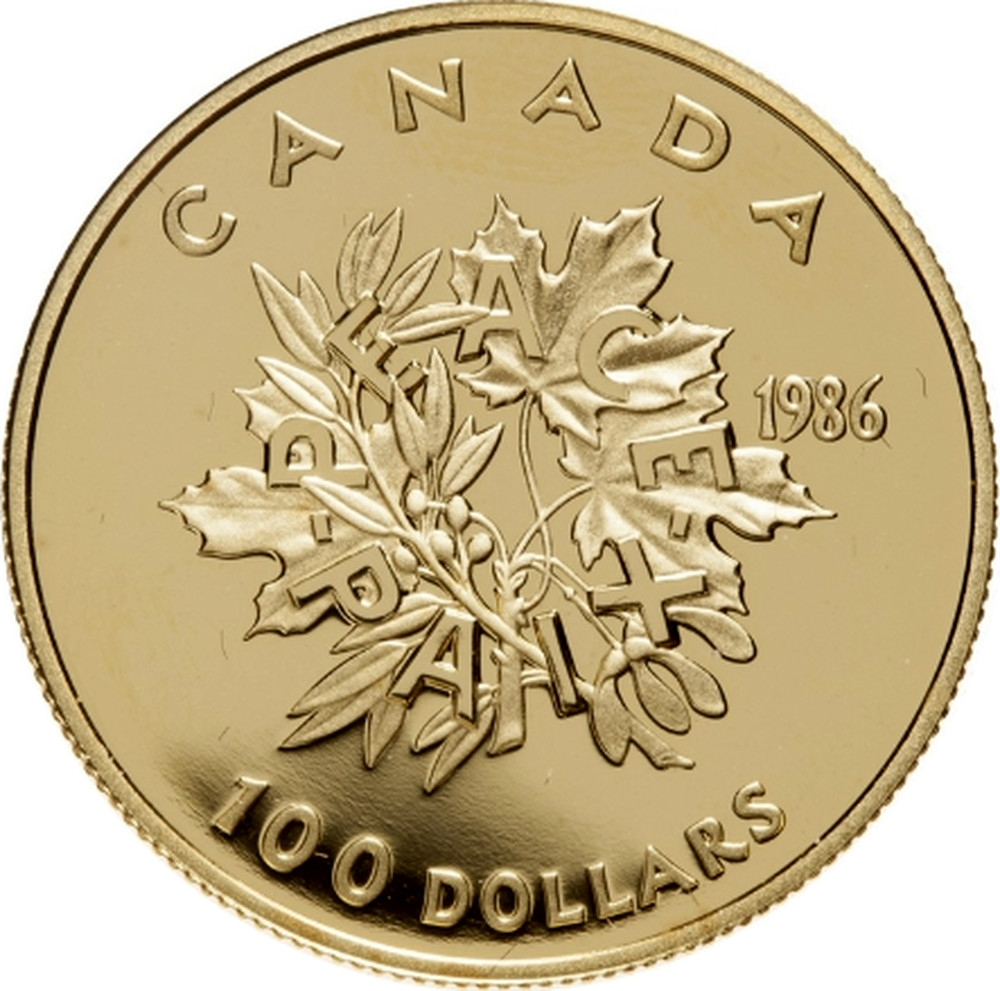 Canadian Gold 100 Dollars