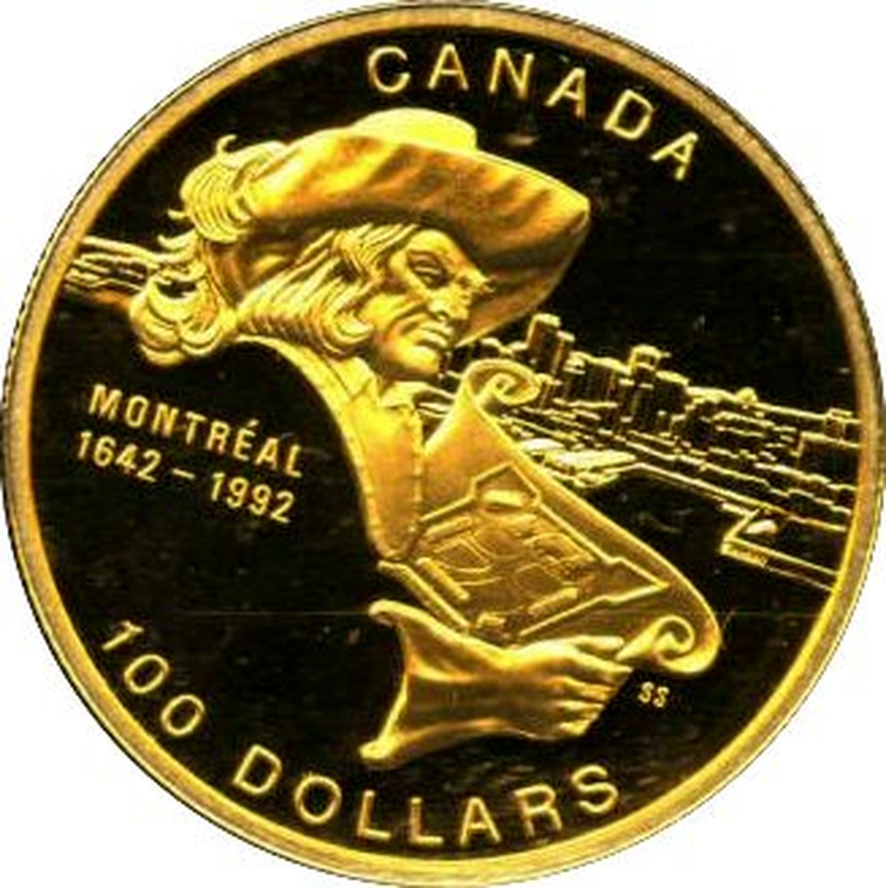 Canadian Gold 100 Dollars 