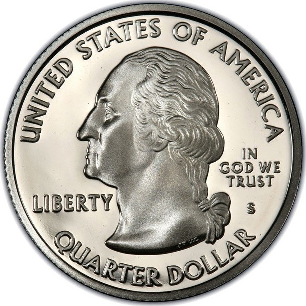 USA Silver Quarter Dollar \