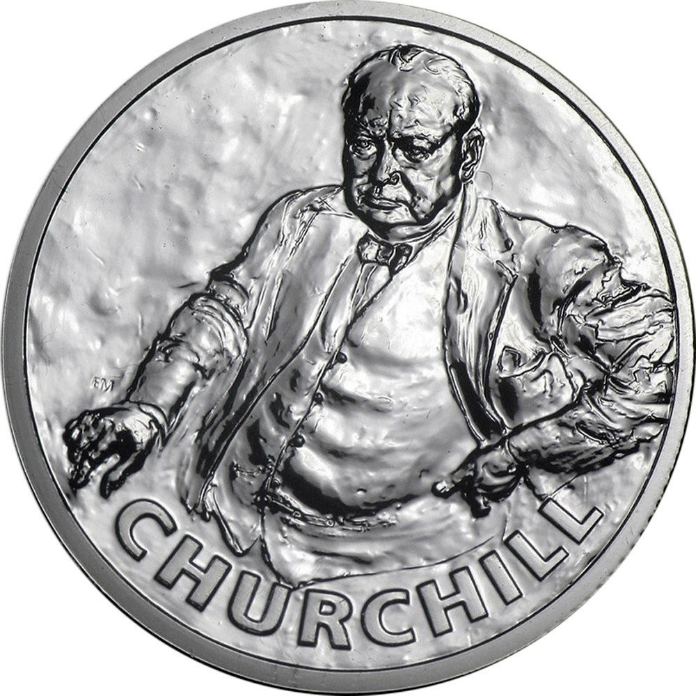Great Britain Gold 25 Pounds "Winston Churchill" 2015 coin value KM