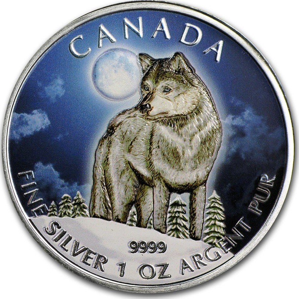 Canadian Oz Silver Dollars 