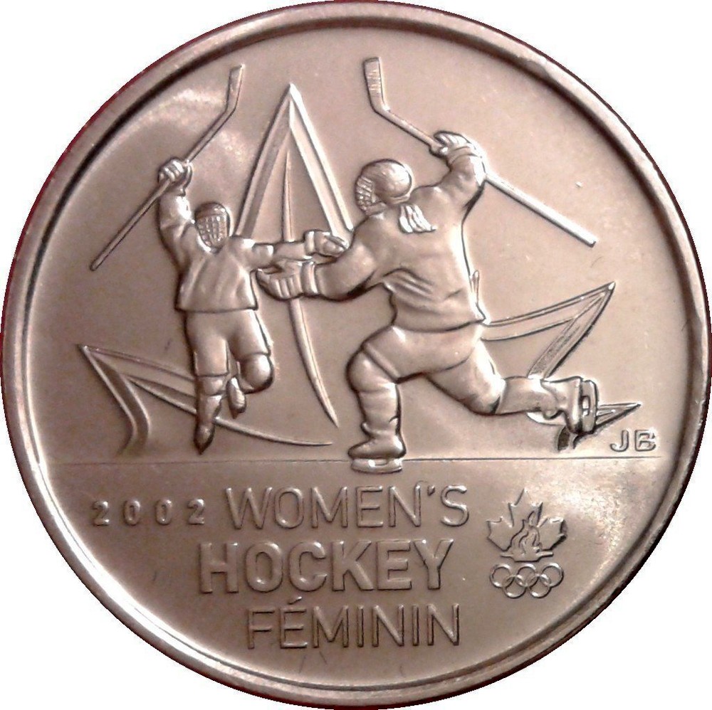 Details about  / 2009 Canada Quarter 25 Cent Women/'s Hockey Circulated