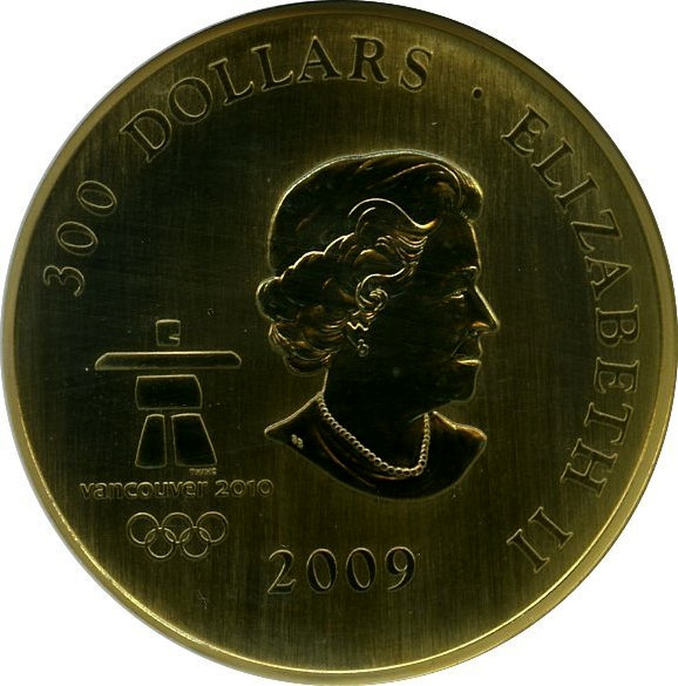 canadian-gold-300-dollars-olympic-ideals-2007-coin-value-km-752