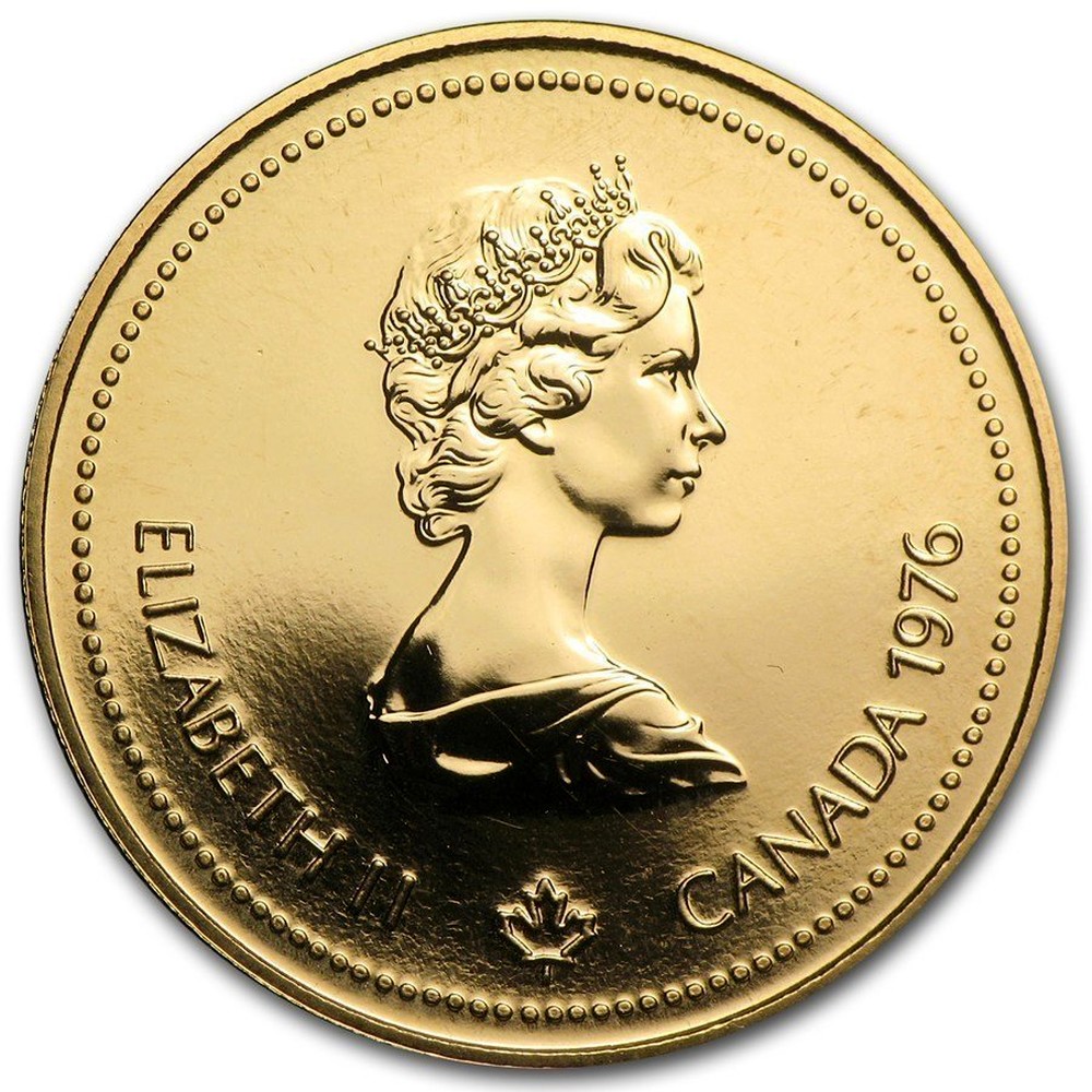 Canadian 100 Dollars 1976 Coins Coinscatalog NET