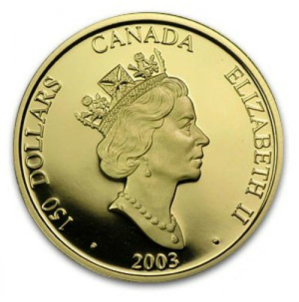 150 долларов. 150 Dollars. Elizabeth 2 монета цена 2003.