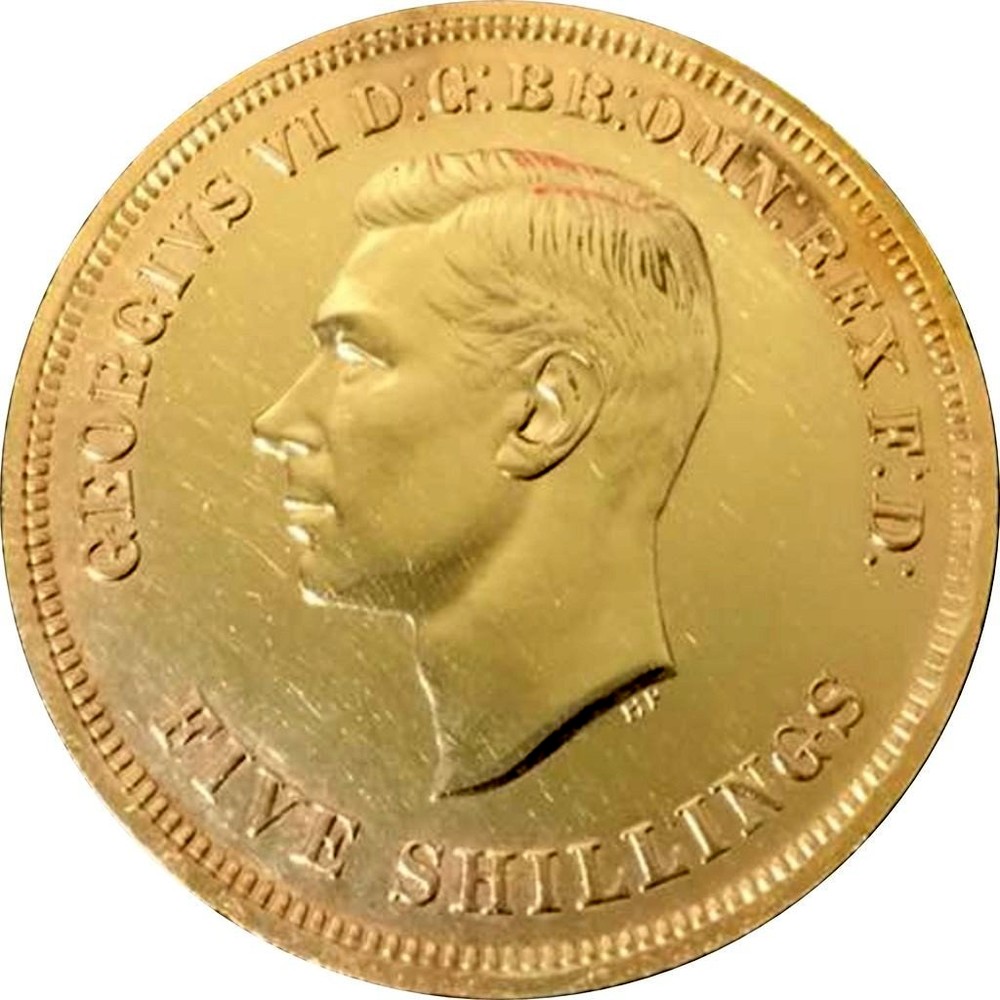 Great Britain Five Shillings Festival Of Britain 1951 Coin Value