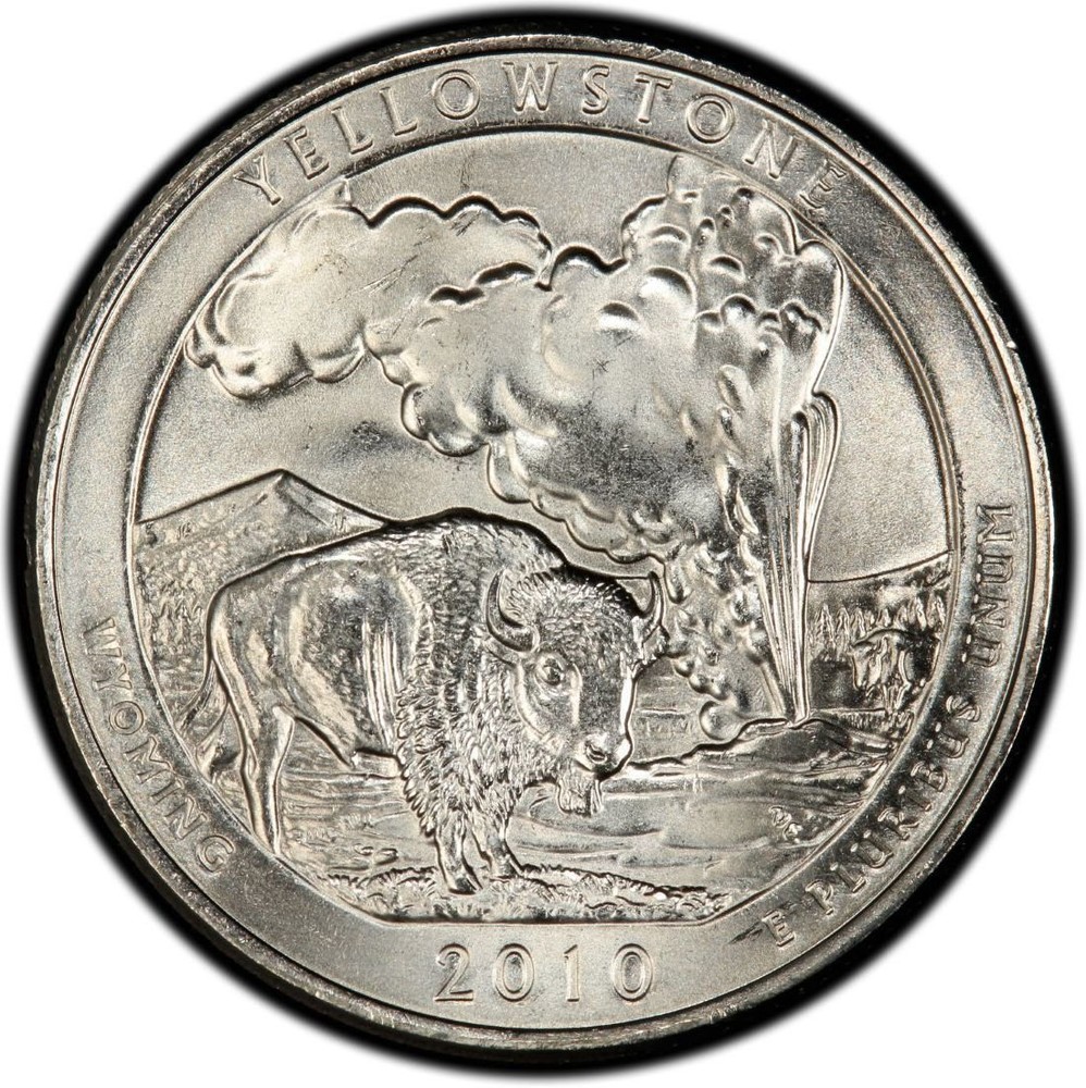 USA Quarter Dollar "Great Basin National Park" 2013 coin value KM 544