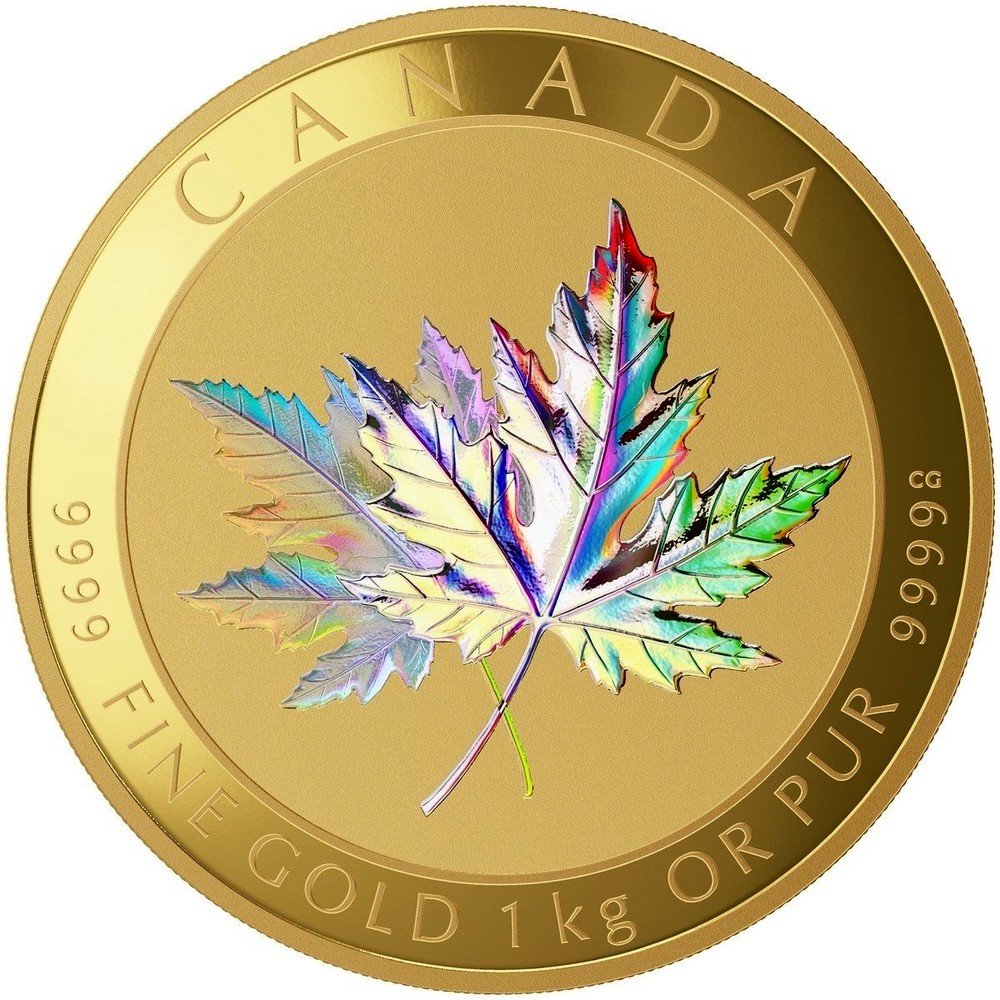 Canadian 1 Kilo Gold 2500 Dollars 