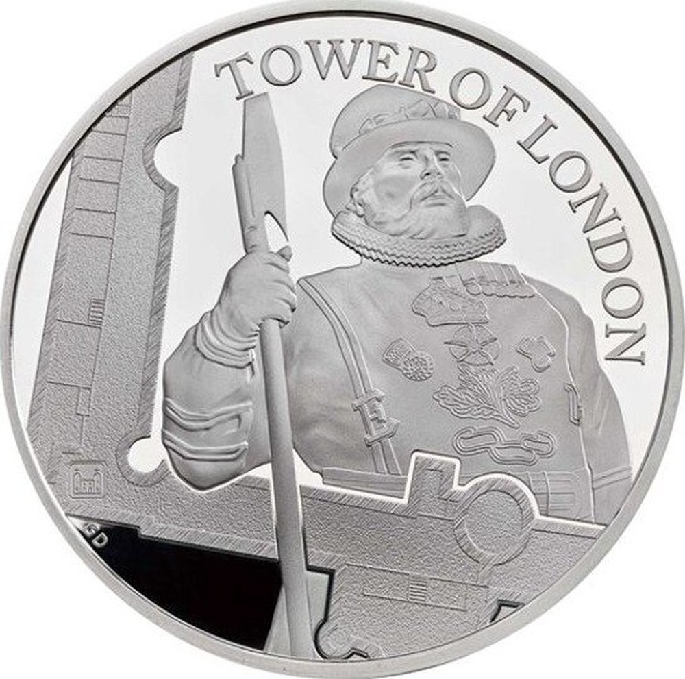 Great Britain Silver 5 Pounds 