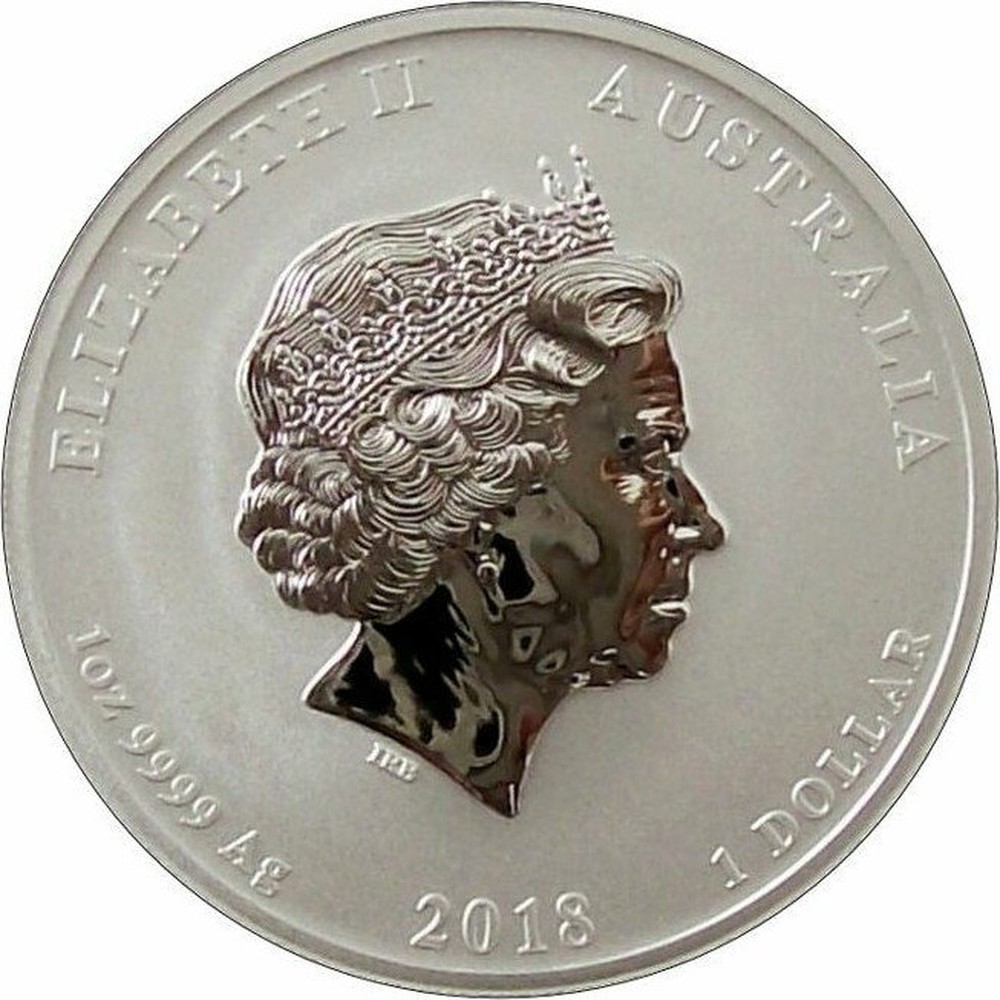 Australian 1 Oz Silver 1 Dollar 