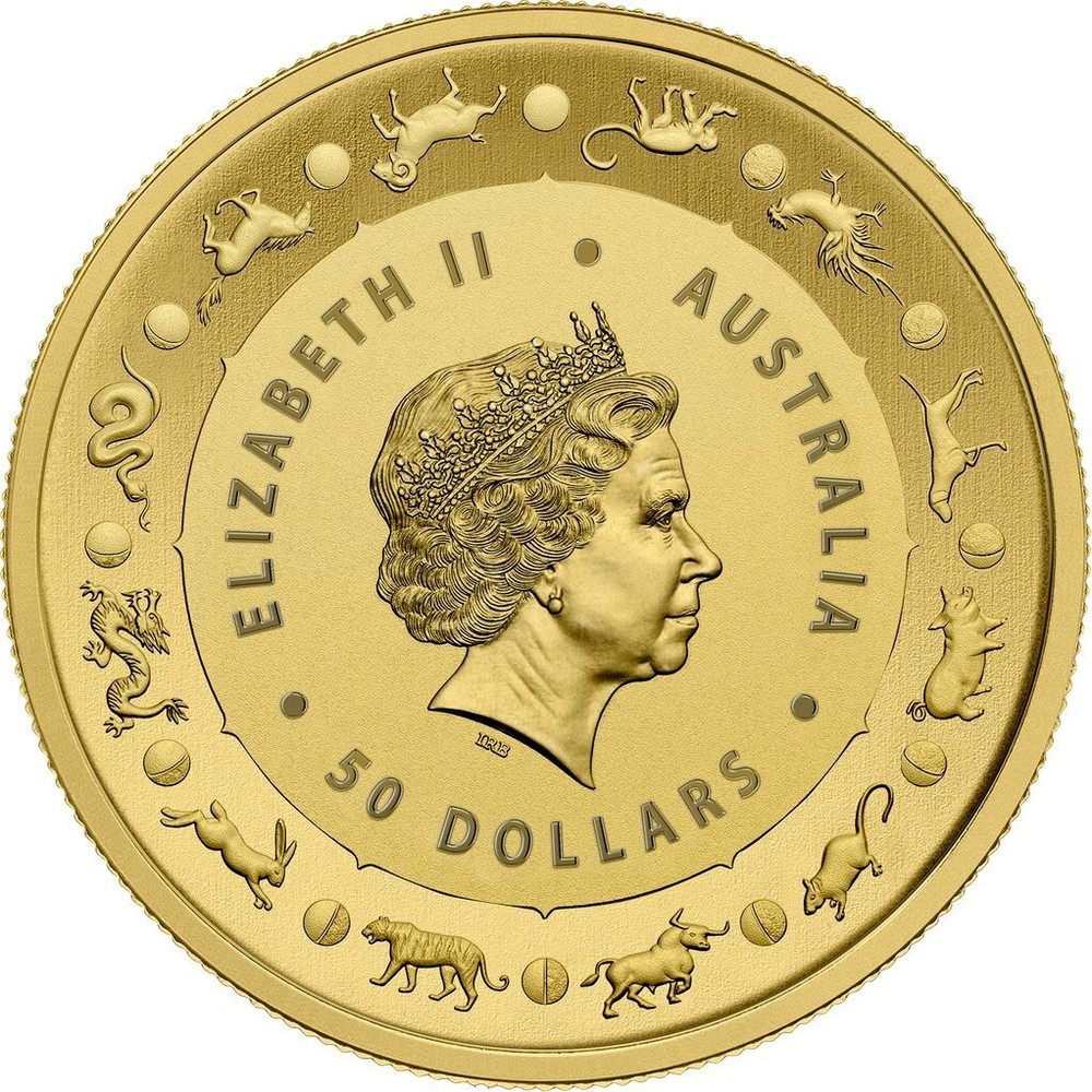 Australian 1/2 Oz Gold 50 Dollars 