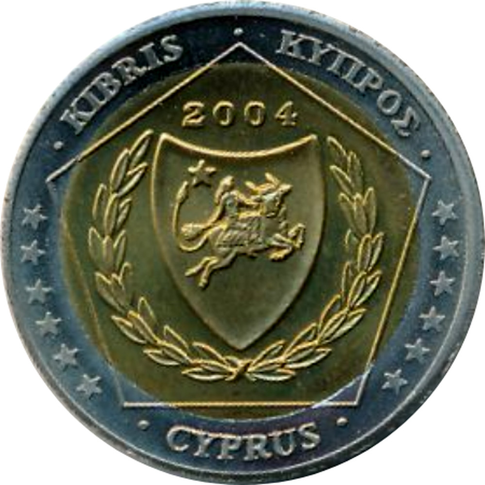 Cypriot 2 Euro 30 Years Of The Cyprus Institute Of Neurology And