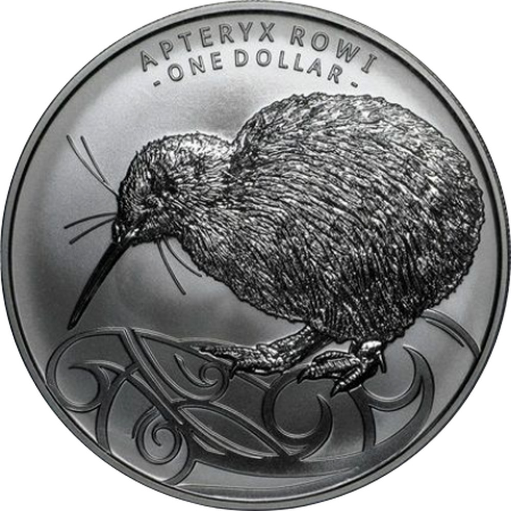 New Zealand 1 Oz Silver 1 Dollar "Kiwi" 2020 coin value