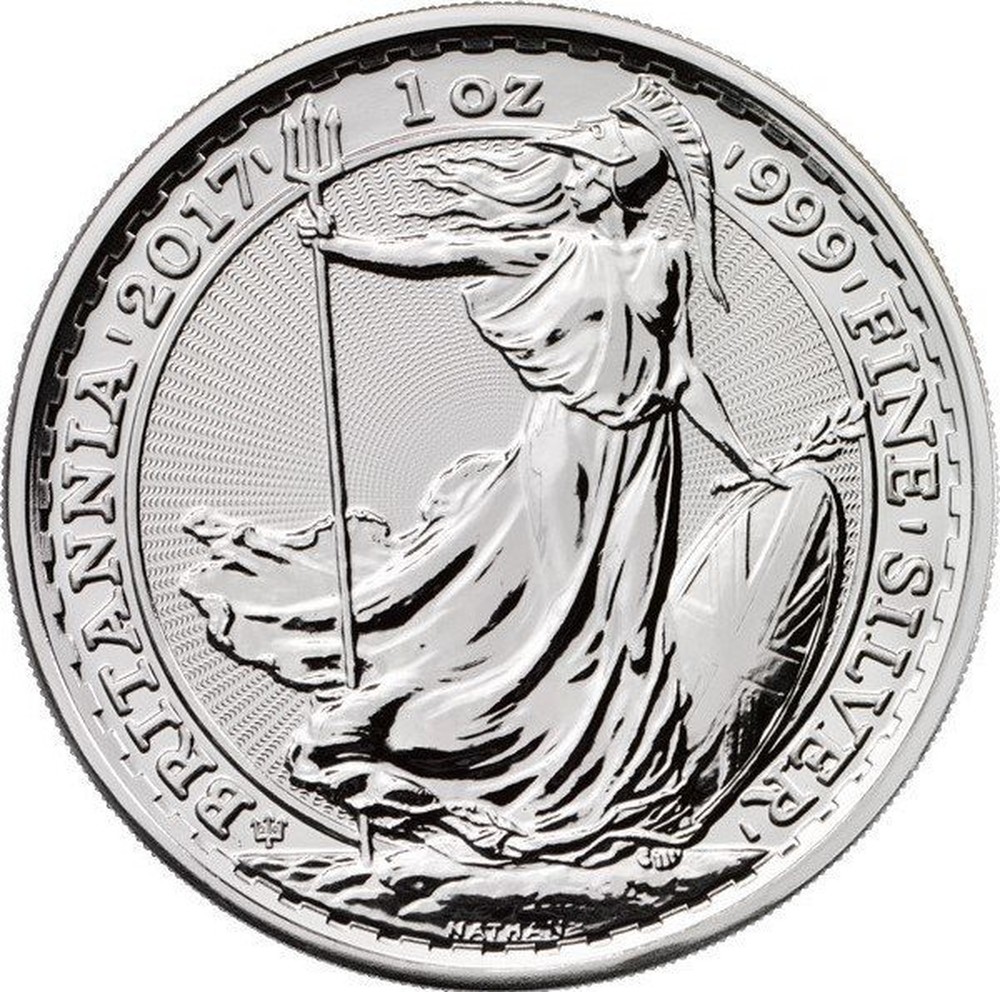 Great Britain 20 Oz Silver 250 Pounds 