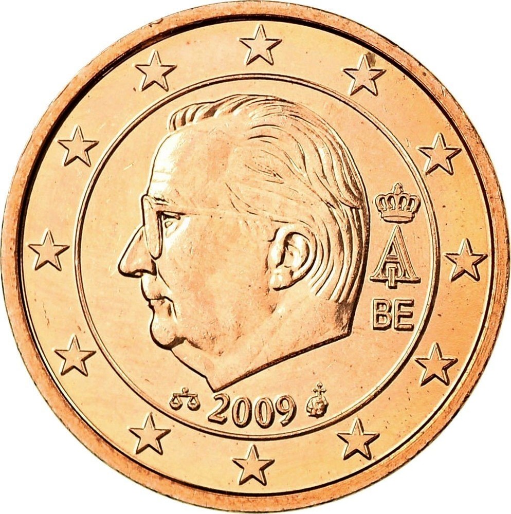 Moneda: 1 Euro Cent (Albert II - 1st type - 1st portrait)  (Bélgica(1999~2013 - Alberto II (Euro) - Circulación) WCC:km224