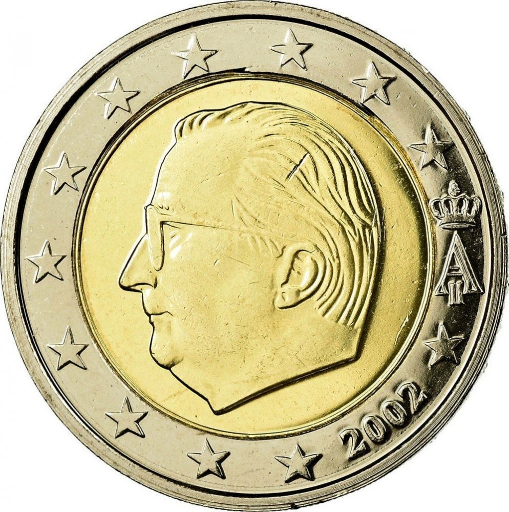 Belgien 1 Euro 2002 bfr. König Albert II.