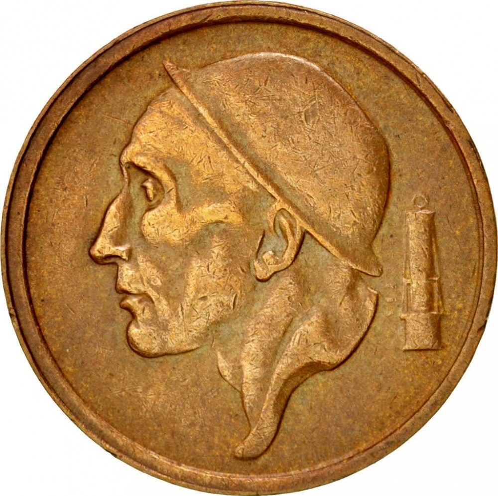 Belgian 20 Centimes Decimal Coinage 1953 1963 KM 146