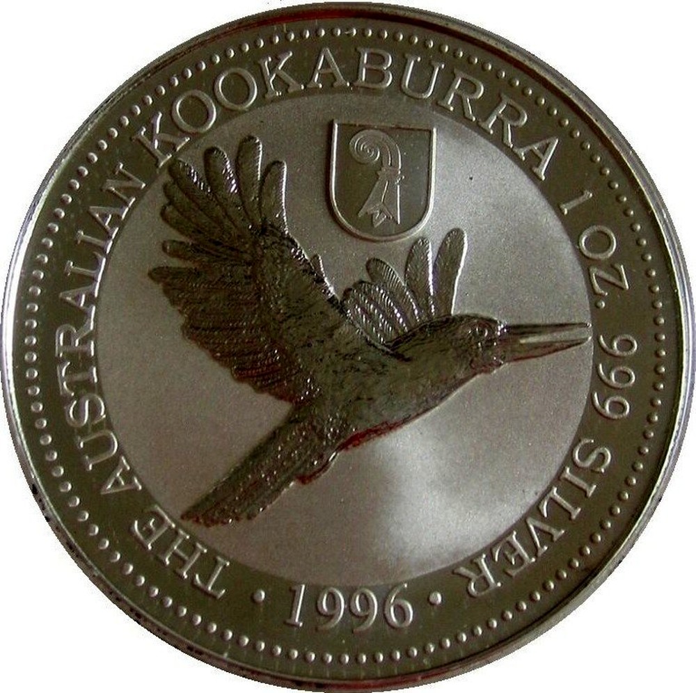 Австралийский серебрянный доллар. Кукабарра. 2 Dollars Kookaburra 1996. 200 000 Карбованцев 1996 монета. 1 доллар австралия серебро