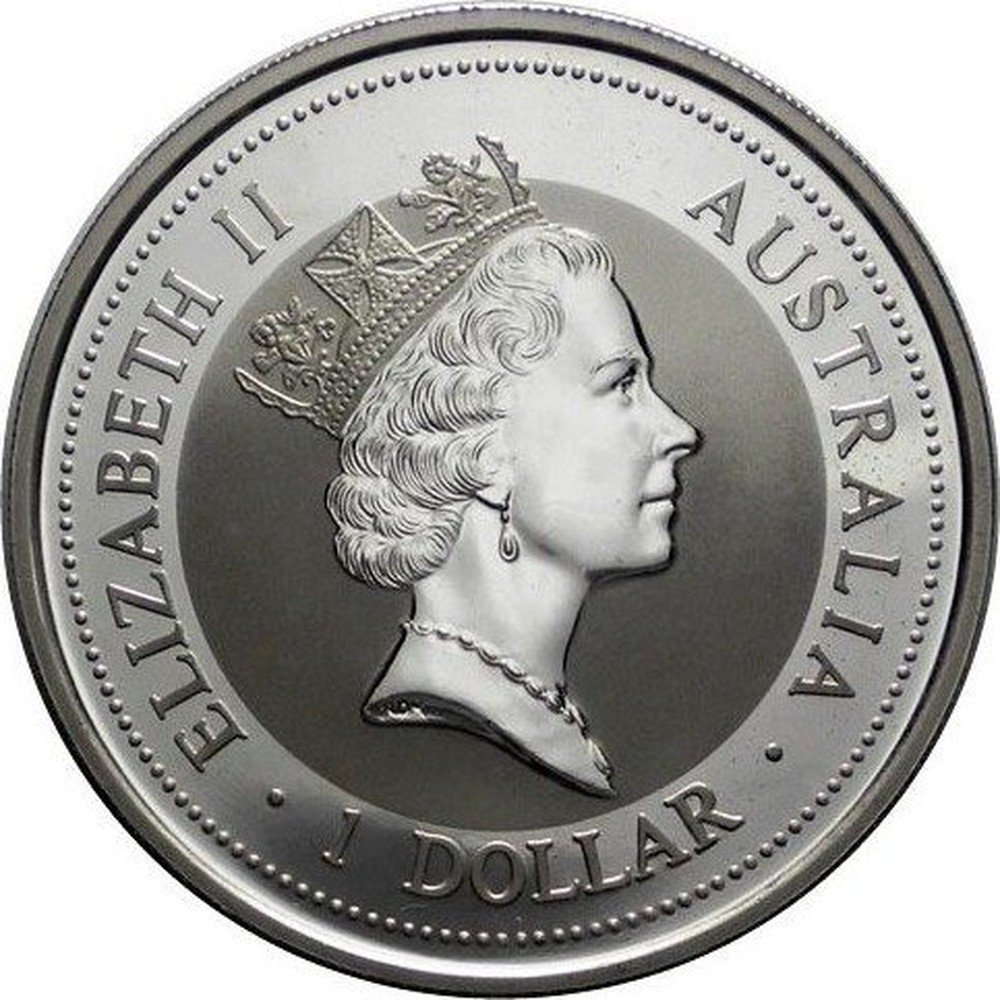 Australian 1 Oz Silver 1 Dollar 