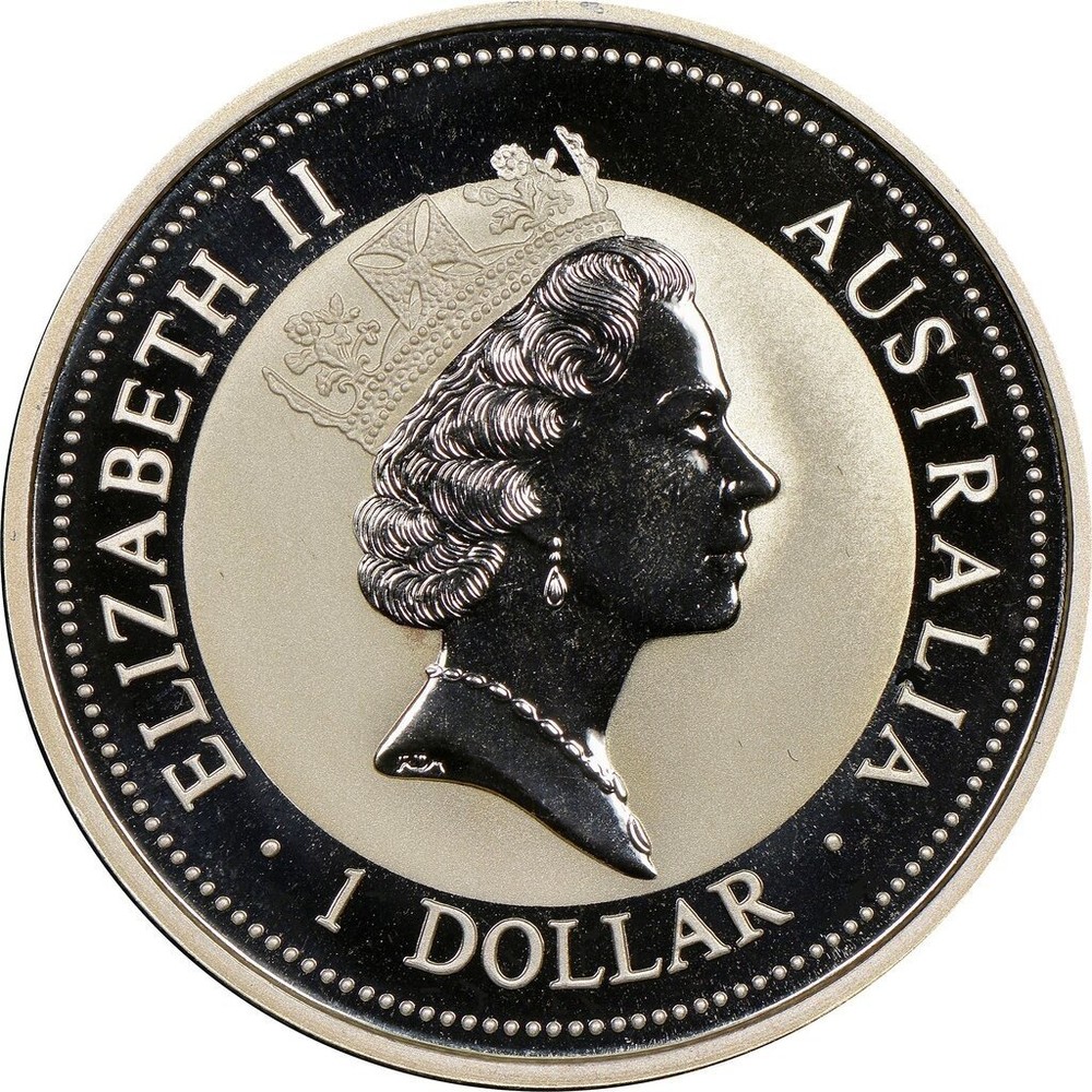 1 доллар австралия серебро
