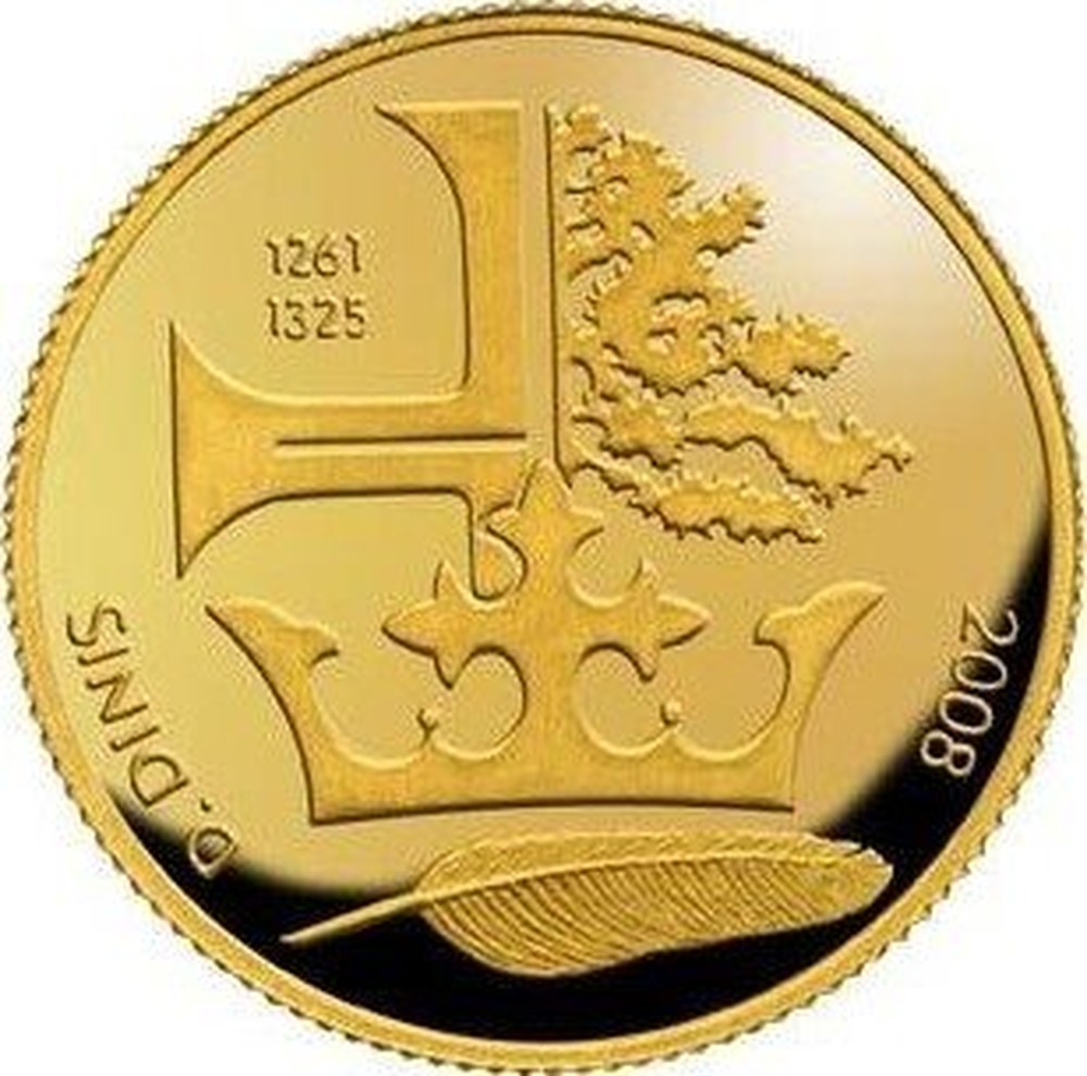 Euro d. Португалия евро 2008. 0.25 Евро. Реверс одного евра.